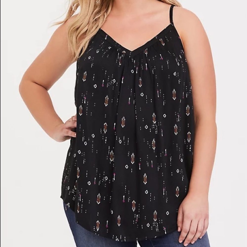 Torrid Symbol Print Tunic Cami